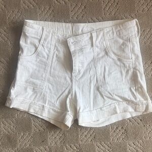 Kut from the Kloth High Waist White Shorts